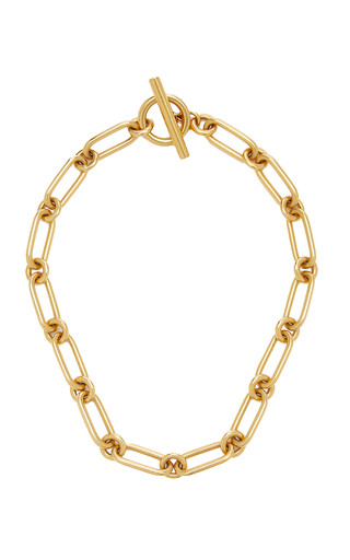 24K Gold-Plated Link Necklace | Moda Operandi (Global)