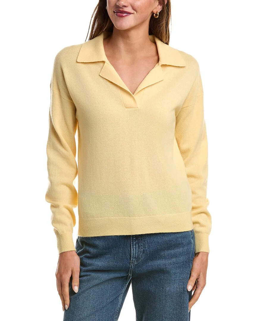 NAADAM Wool & Cashmere-Blend Polo Sweater | Shop Simon