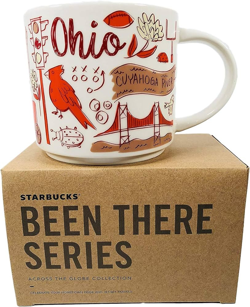 Starbucks Ohio Porcelain Mug Been There Series Across the Globe Collection, 14 Ounces | Amazon (US)