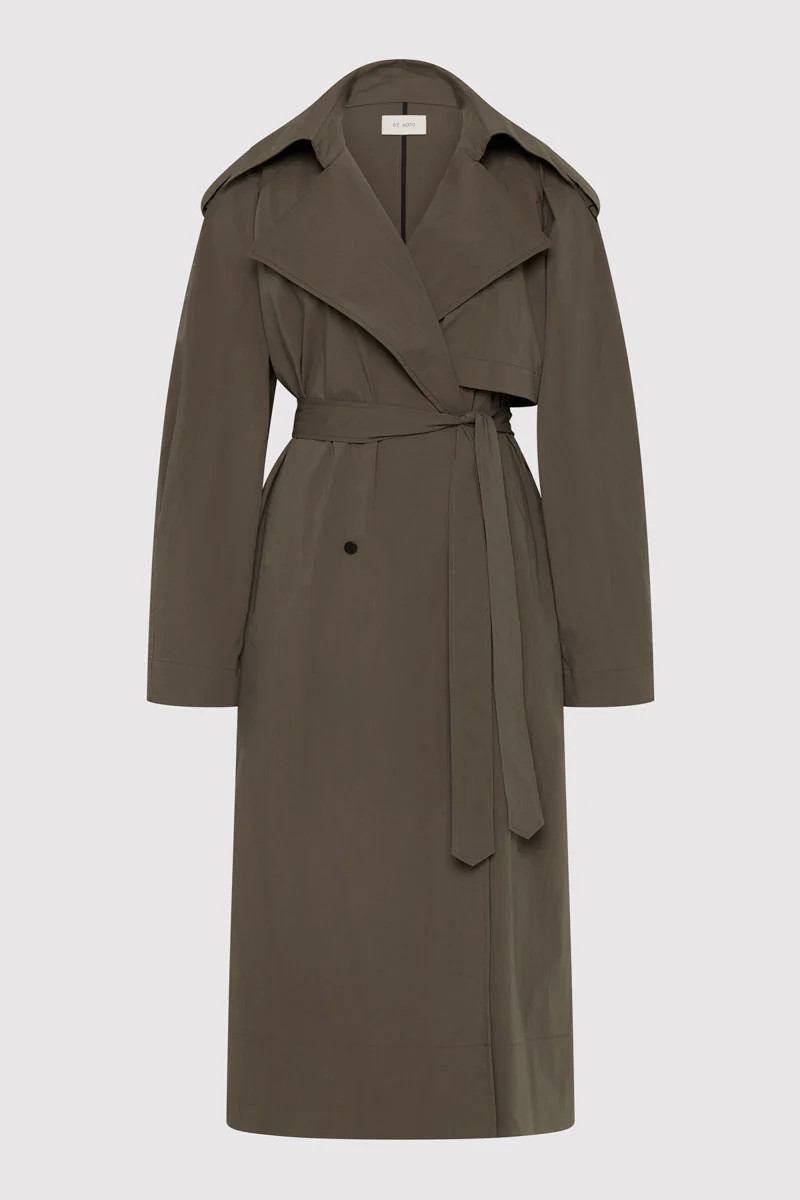 Relaxed Trench - Khaki | St. Agni (US, UK, EU)