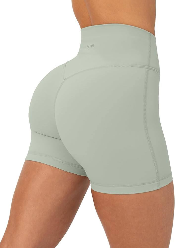 PAVOI ACTIVE Yoga Shorts for Women High Waisted Gym Shorts Buttery Soft Biker Workout Shorts 4" &... | Amazon (US)