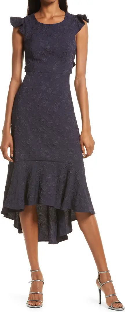 Lulus Sophisticated Soirée Jacquard Dress | Nordstrom | Nordstrom