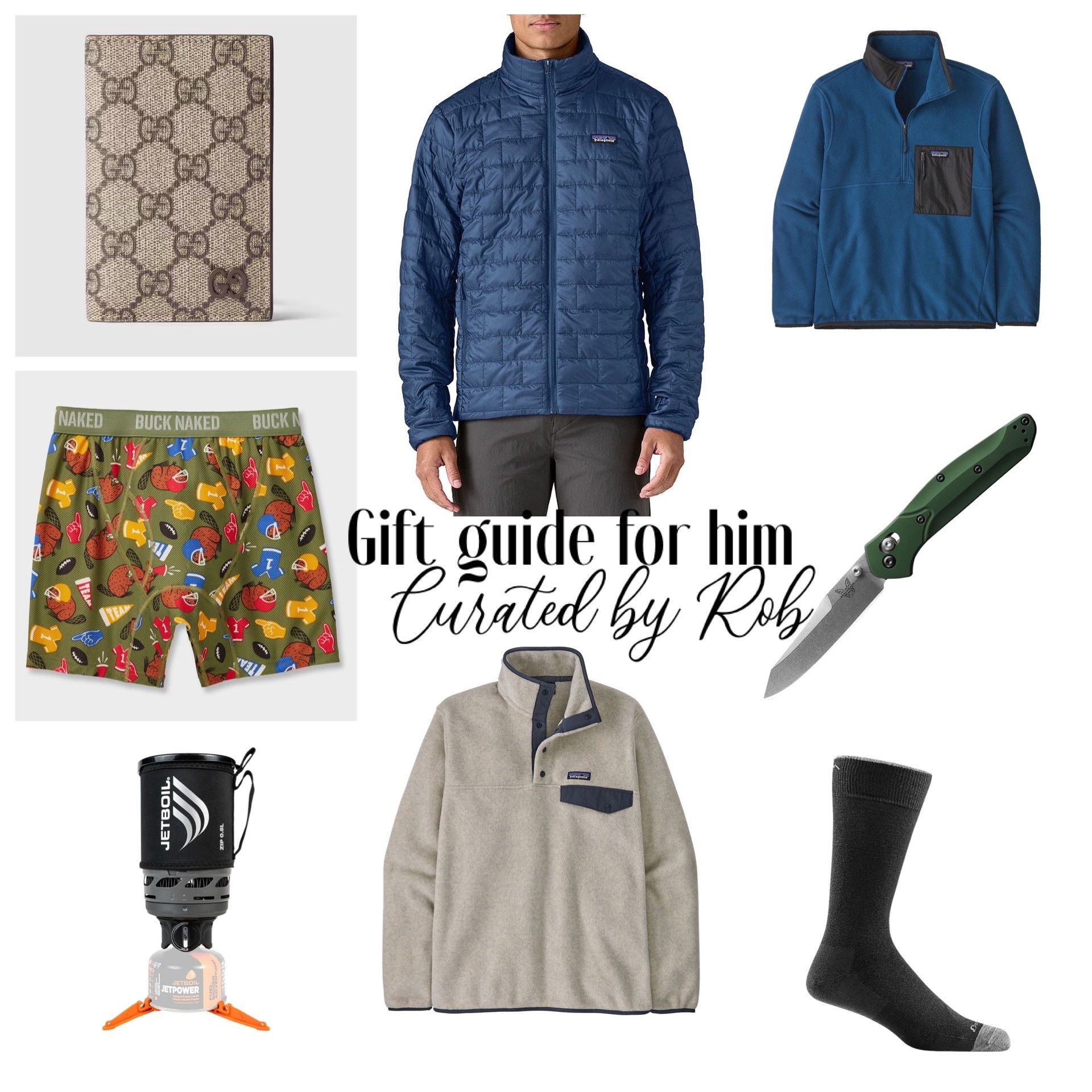 Gift guide for him. Curated by Rob. 

#LTKMens #LTKActive #LTKGiftGuide
