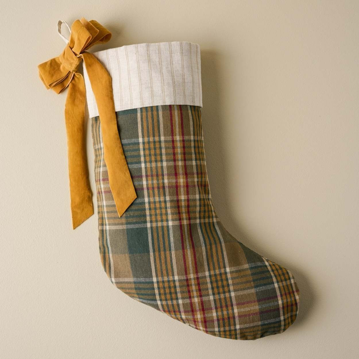 Winter Plaid Stocking | Magnolia