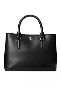 Leather Small Marcy Satchel | Belk