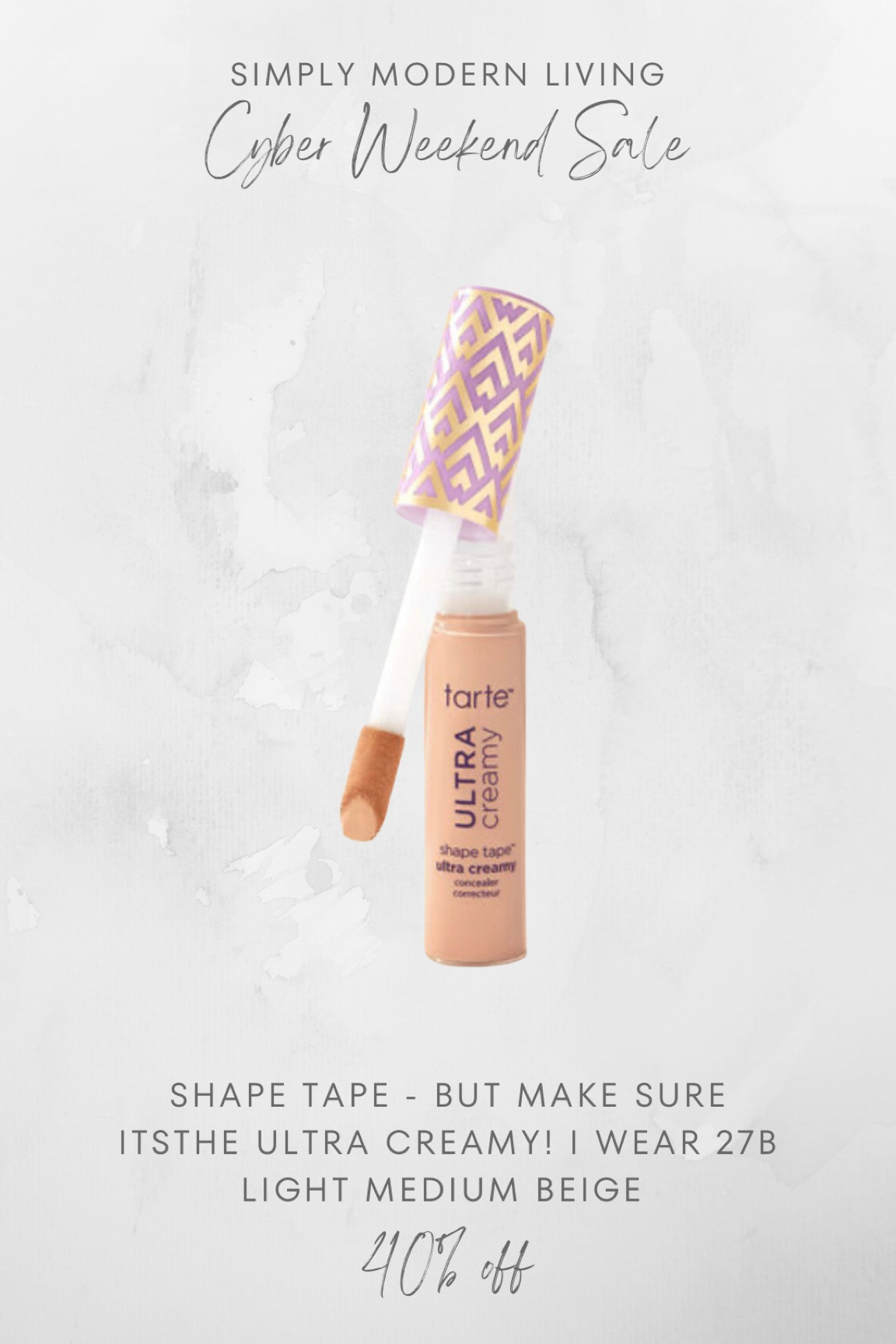 Shape tape - 40% off! Tarte cosmetics 50% off SITEWIDE 