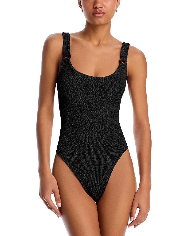 Hunza G Domino Crinkle One Piece Swimsuit | Bloomingdale's (US)