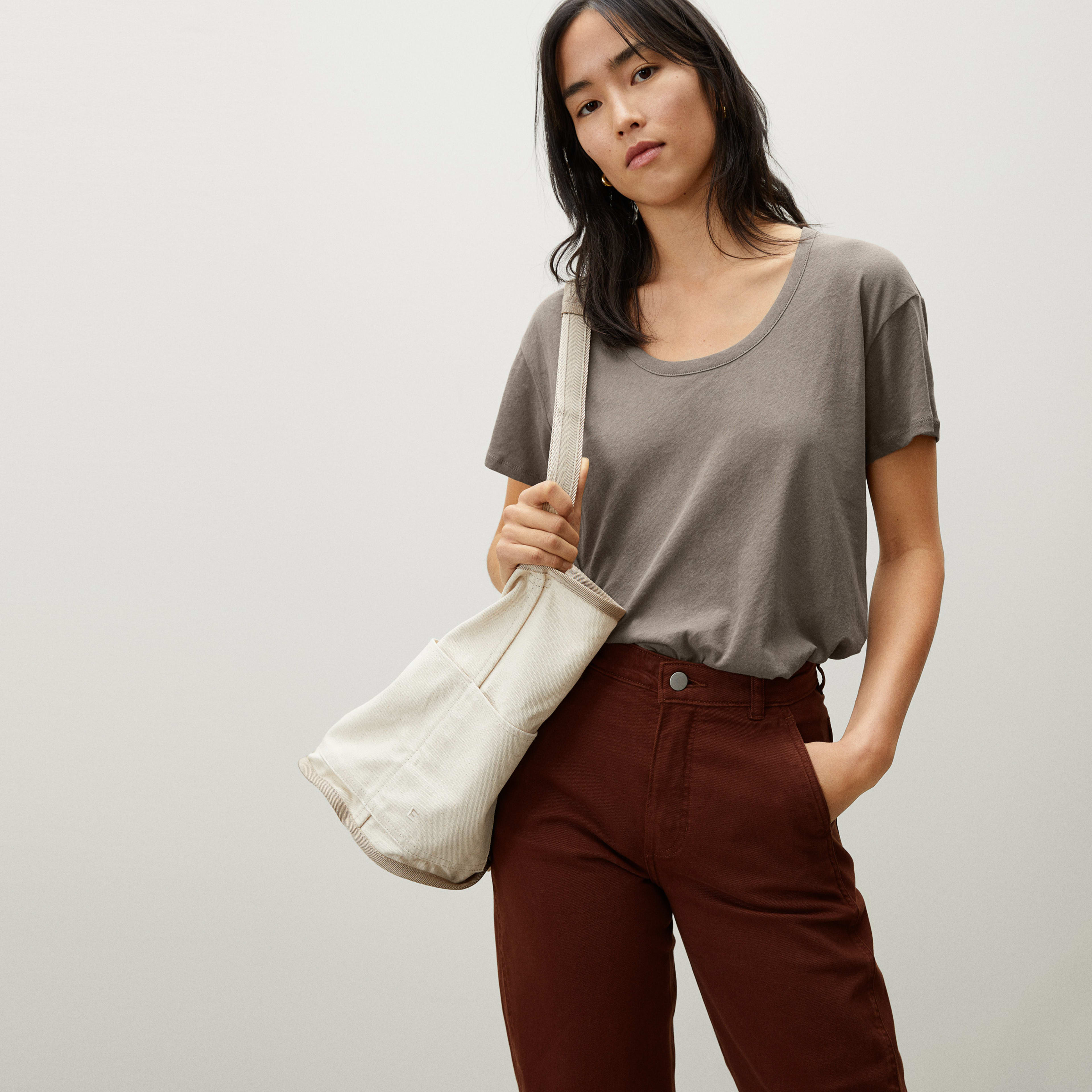 The Air Scoop-Neck Tee | Everlane