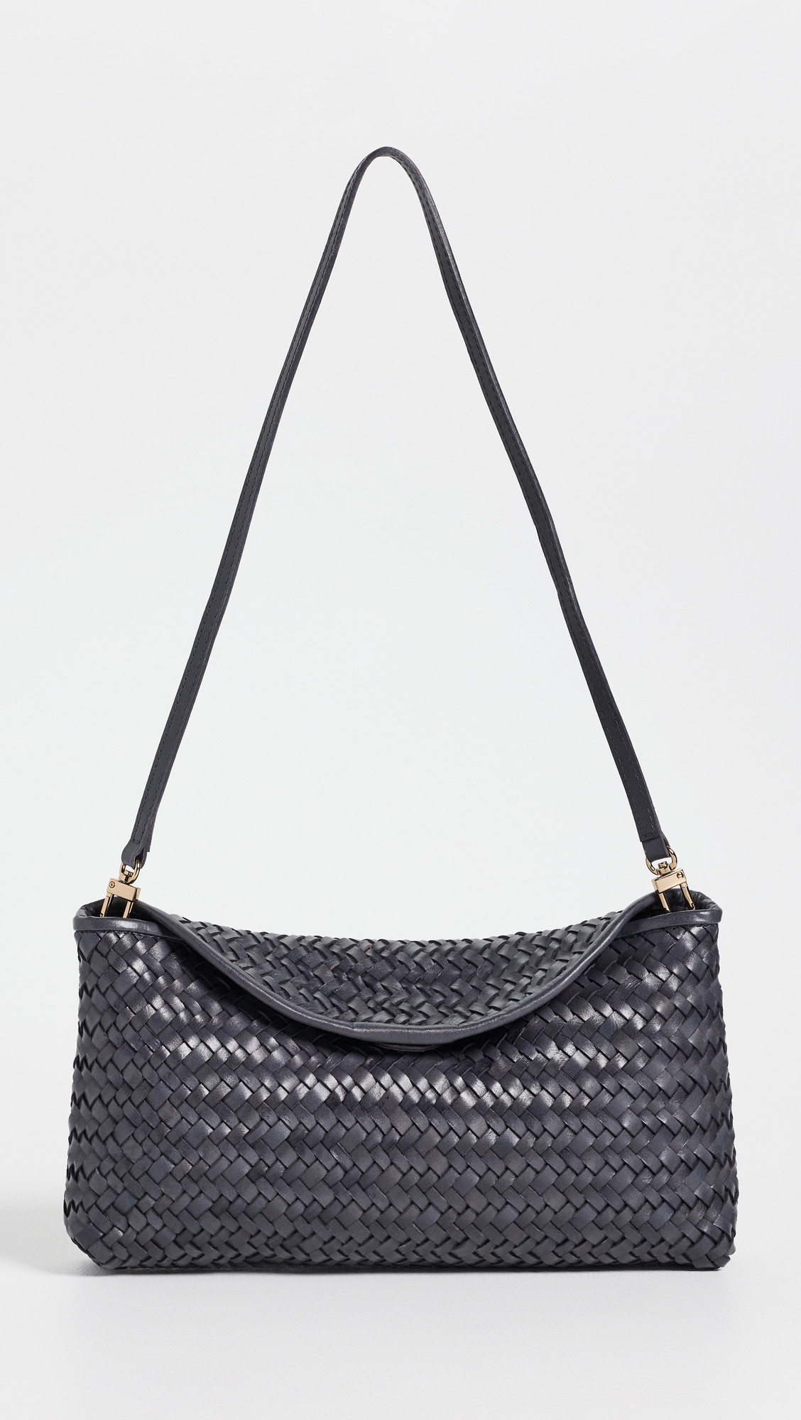 Madewell Woven Lid Top Clutch Nighttime One Size | Shopbop