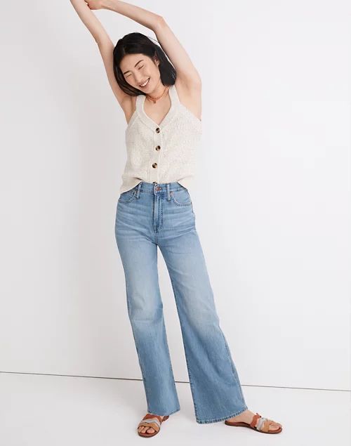 11" High-Rise Flare Jeans in Conwell Wash | Madewell