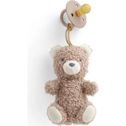 Pacifiers | Bitzy Pal Bear (Beige) Itzy Ritzy | Maisonette | Maisonette