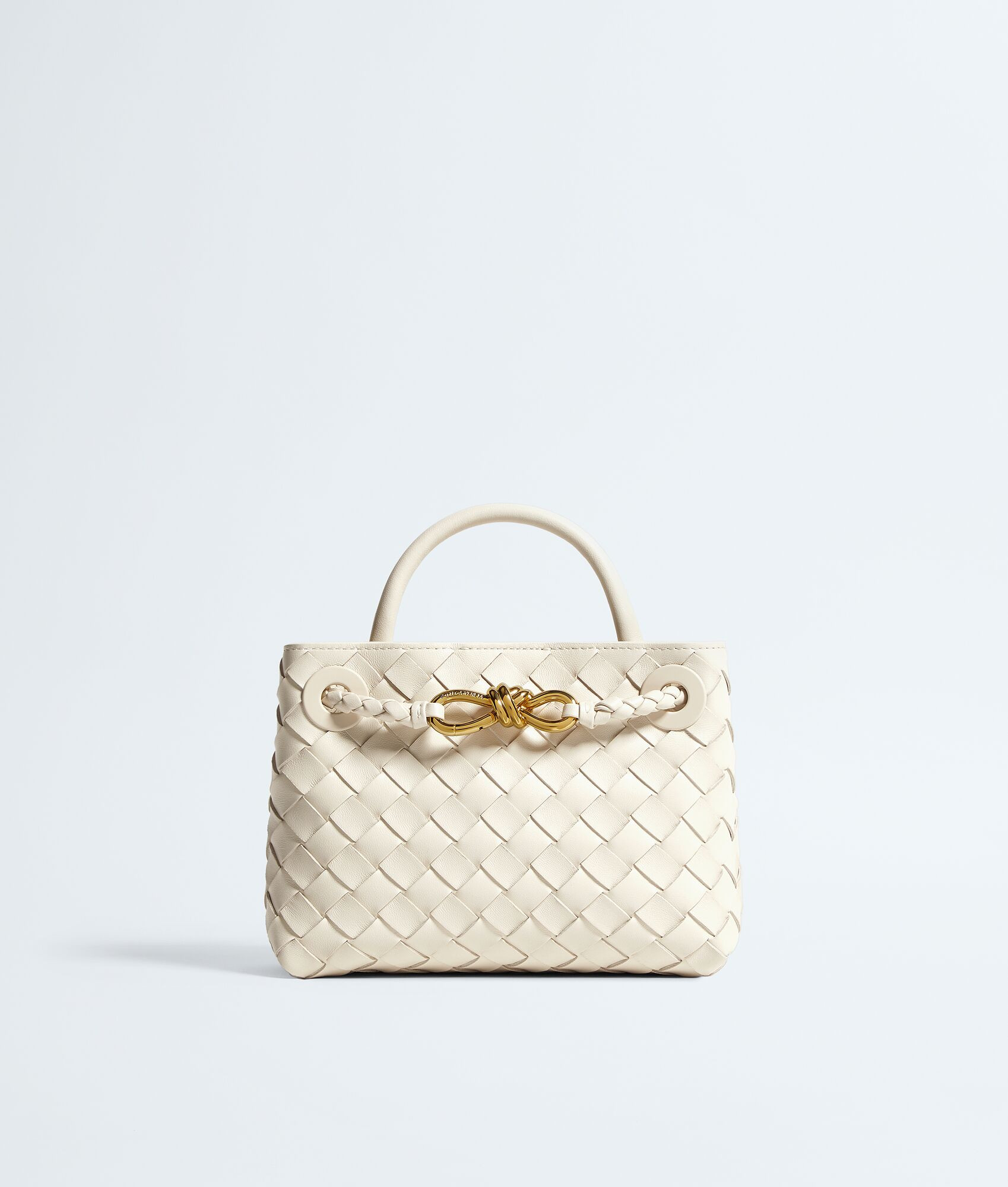 Women's Mini Andiamo in Sea salt | Bottega Veneta US | Bottega Veneta