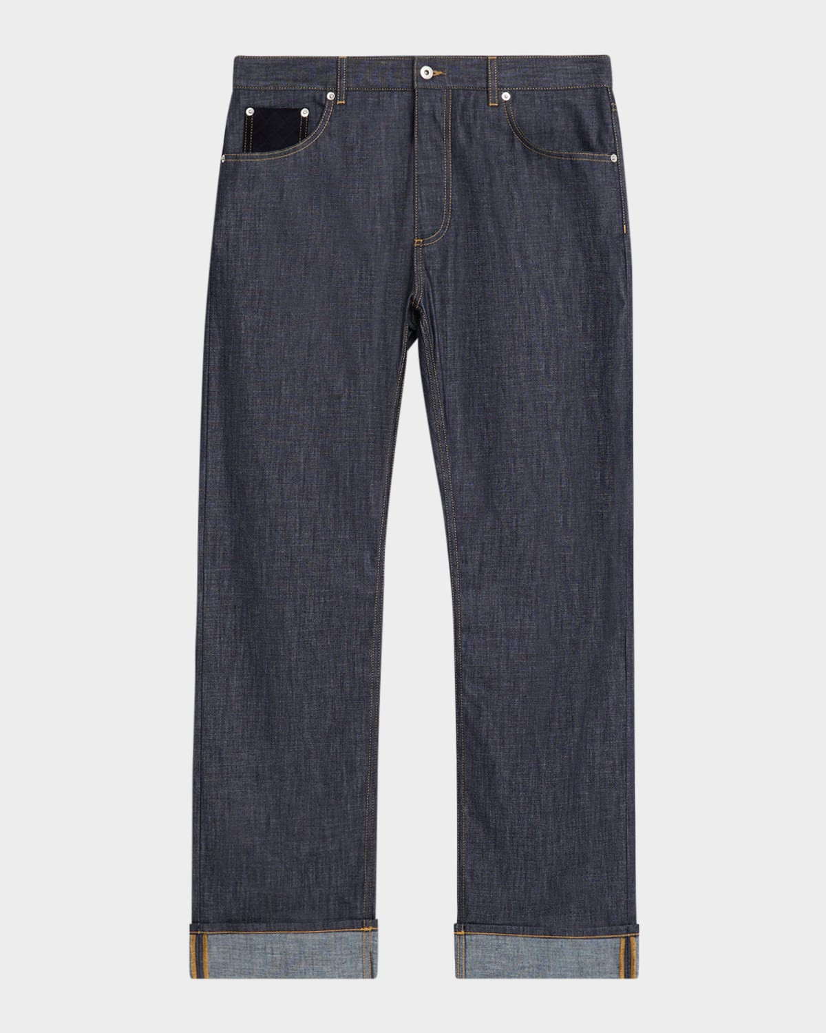 Men's Rinsed Denim Intreccio-Pocket Jeans | Neiman Marcus