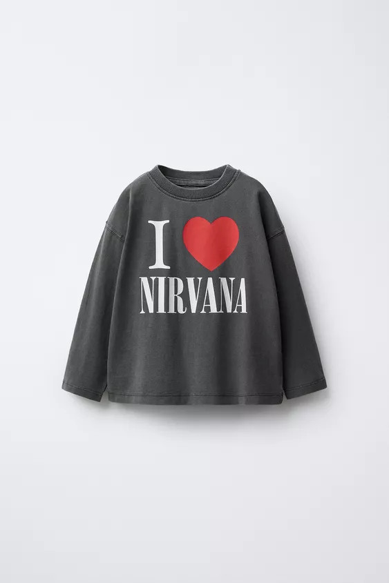 GARMENT DYE NIRVANA ® T-SHIRT | Zara US