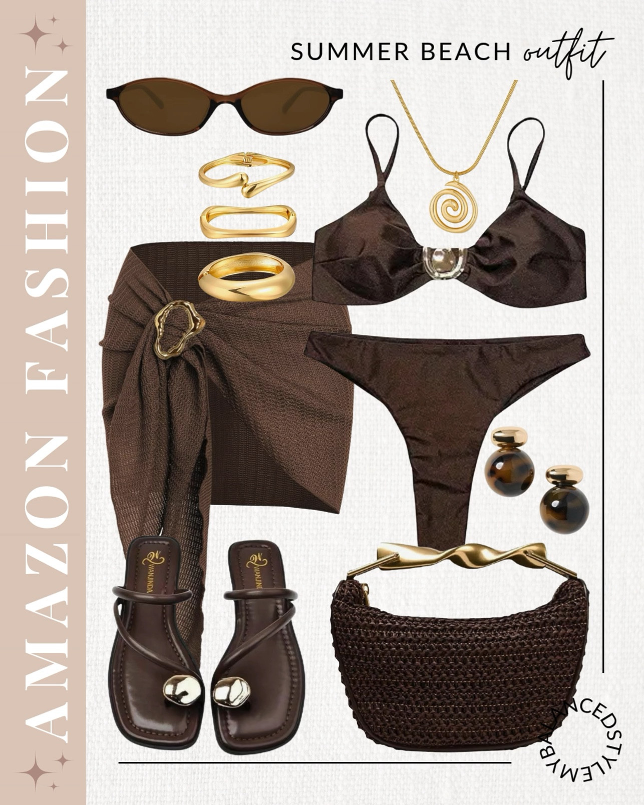 Amazon summer beach look

beach day outfit ideas
bikini and cover up looks
linen set beach outfits
flowy dresses for beach days
oversized button down beach look
easy throw on beach outfits
straw hat and sunnies outfits
matching swim set outfit inspo
effortless coastal style outfits

#LTKSwim #LTKootd #LTKSeasonal