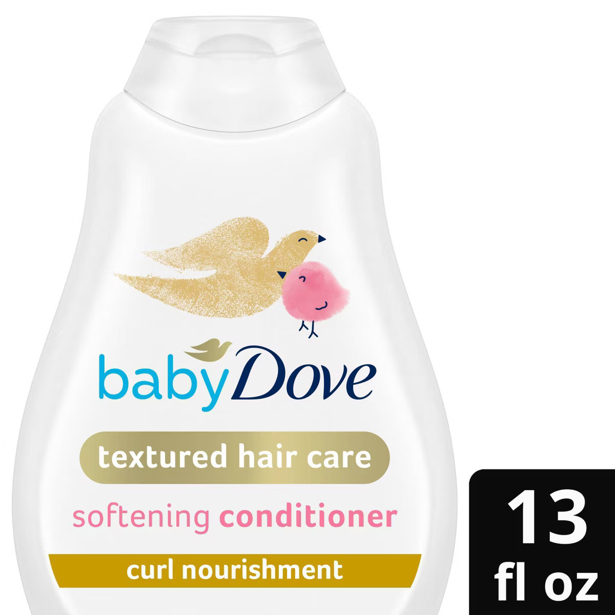 Baby Dove Curl Nourishment Textured Hair Care Softening Conditioner - 13 fl oz | Target