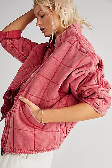 Dolman Quilted Knit Jacket | Free People (Global - UK&FR Excluded)