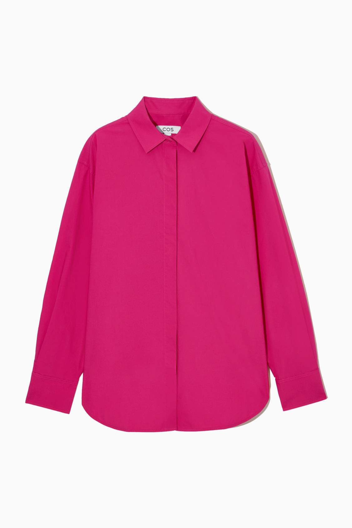 OVERSIZED COTTON-POPLIN SHIRT | COS (US)