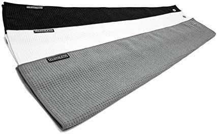 Clothlete Greenside Microfiber Golf Towel 16" x 24" - 3 Pack (Without Magnet Attachment) | Amazon (US)
