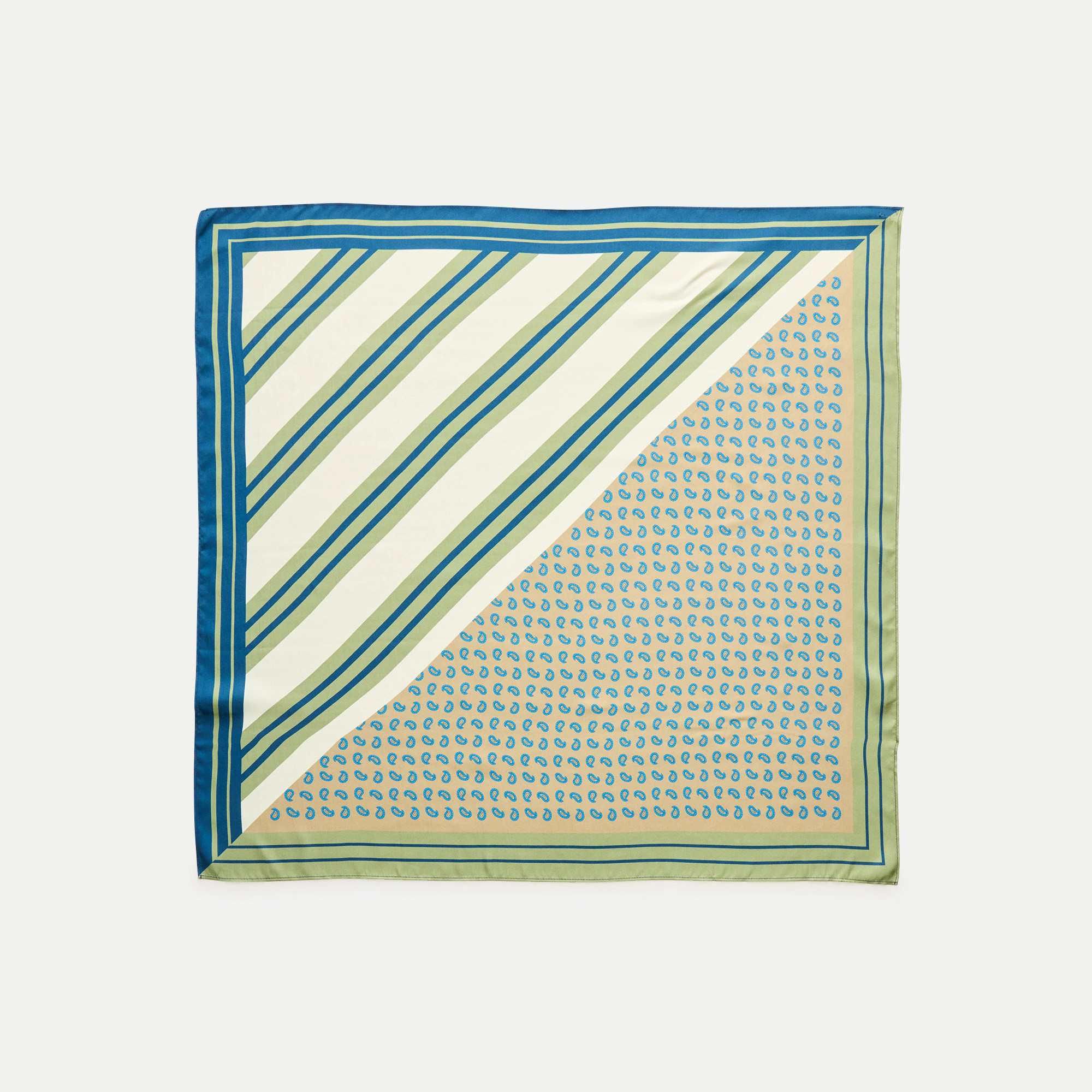 Printed silk scarf | J. Crew US