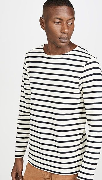 Striped Marinière Aviron T-Shirt | East Dane (Global)
