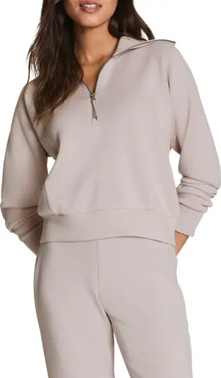 SPANX\u00ae AirEssentials Half Zip Sweatshirt | Nordstrom | Nordstrom