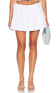 Lovers and Friends x Ella Rose Maci Skirt in Bright White from Revolve.com | Revolve Clothing (Global)