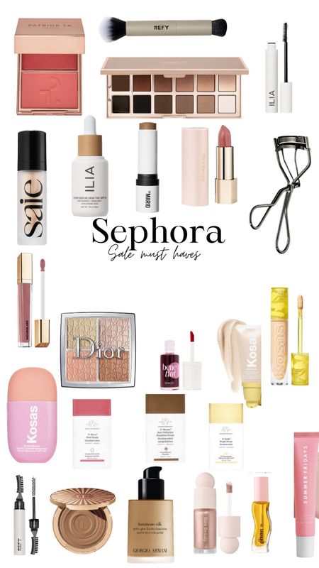 Sephora sale must haves makeup edit 

#LTKbeauty #LTKHolidaySale #LTKsalealert