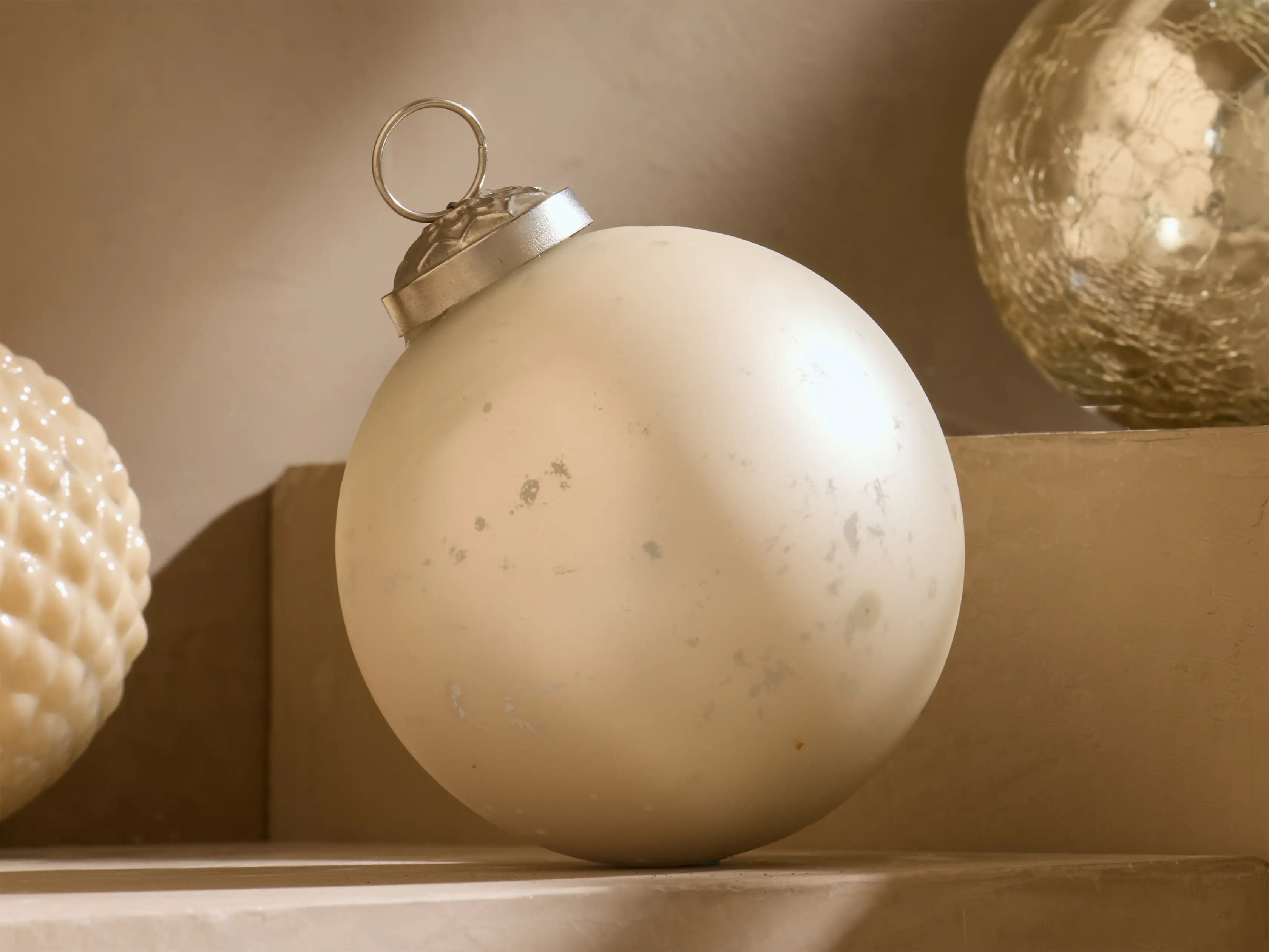 Multicolor Ornaments in Neutral Tones (Set of 9) | Arhaus