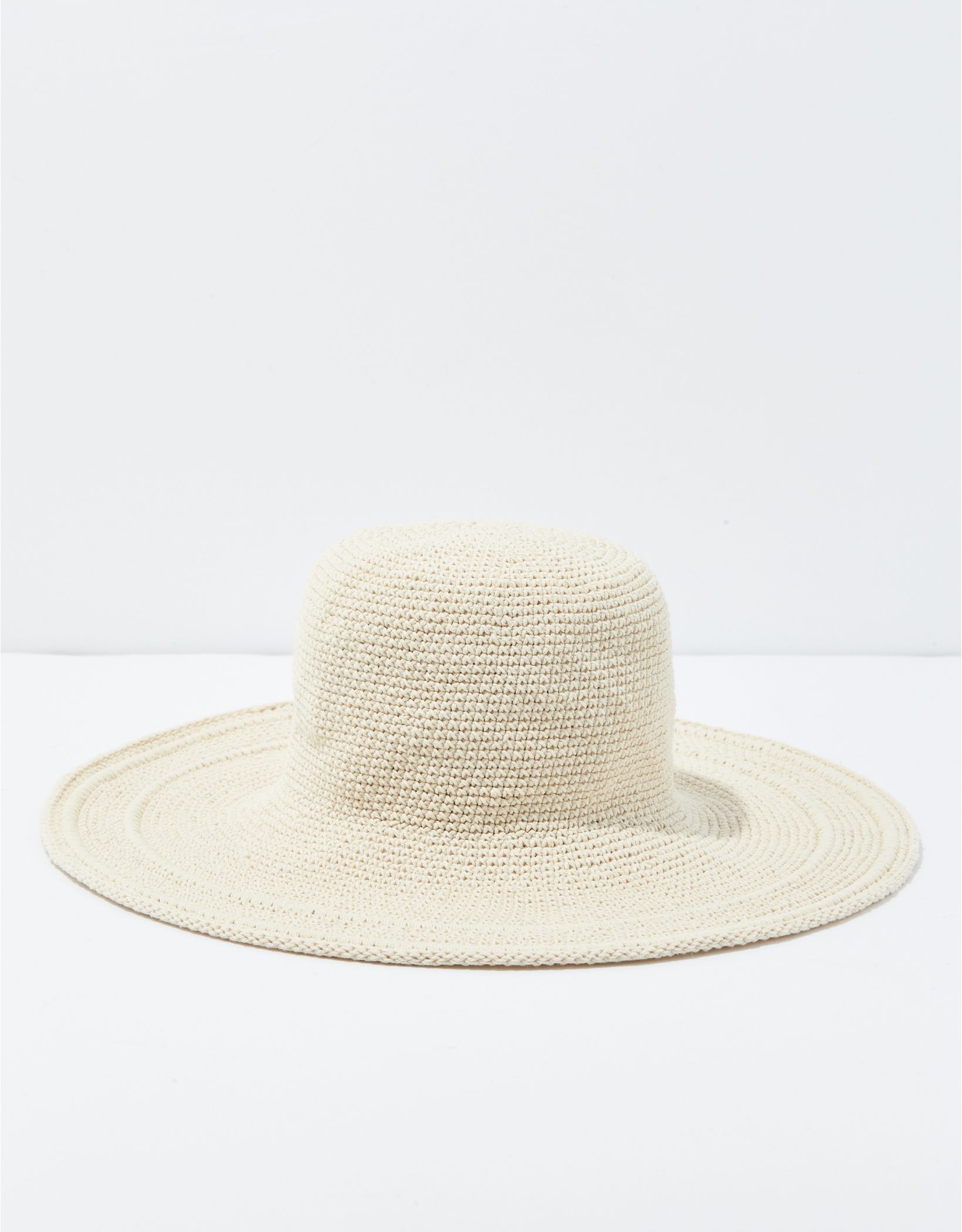 San Diego Hat Co. Cotton Crochet Packable Hat | American Eagle Outfitters (US & CA)