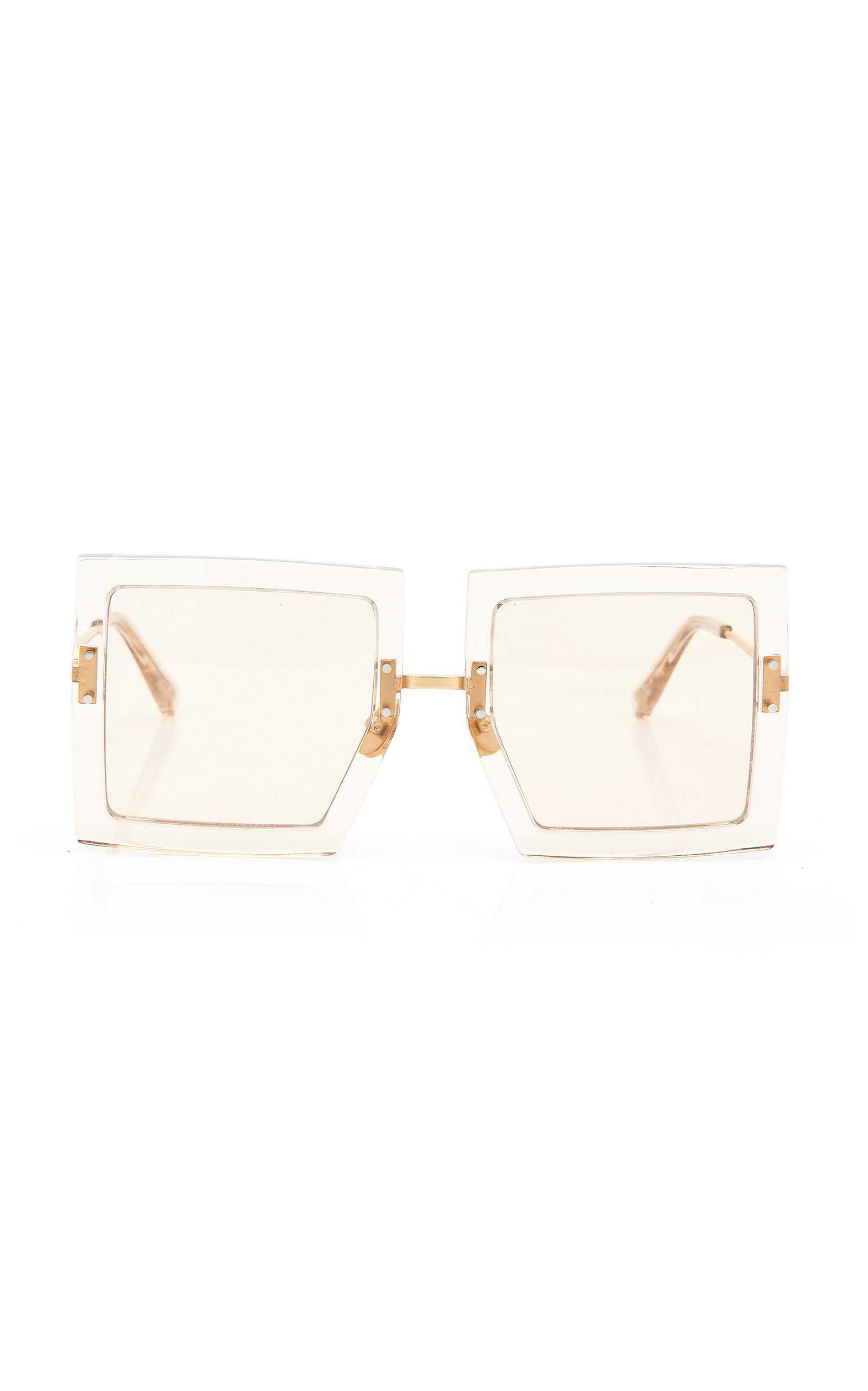 Les Carrees Oversized Square-Frame Acetate Sunglasses | Moda Operandi (Global)