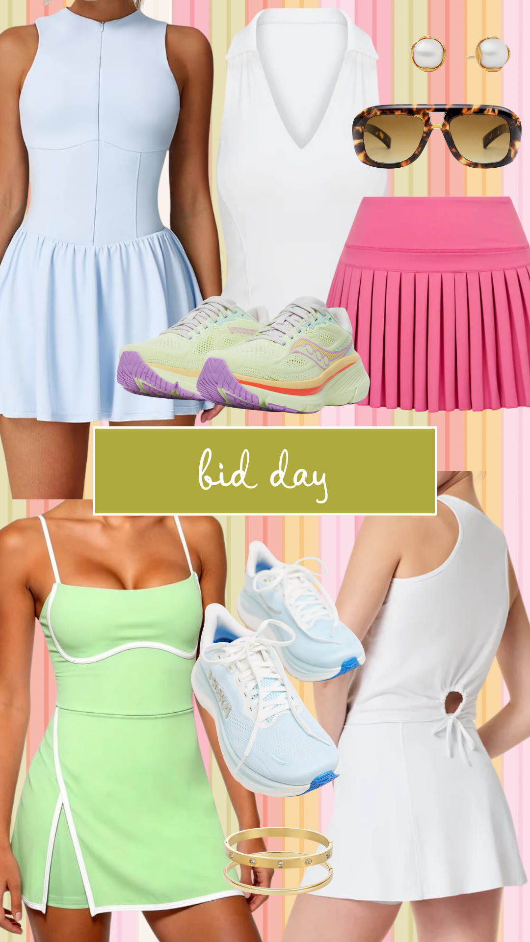 Bid day outfit ideas for sorority recruitment!

#LTKootd