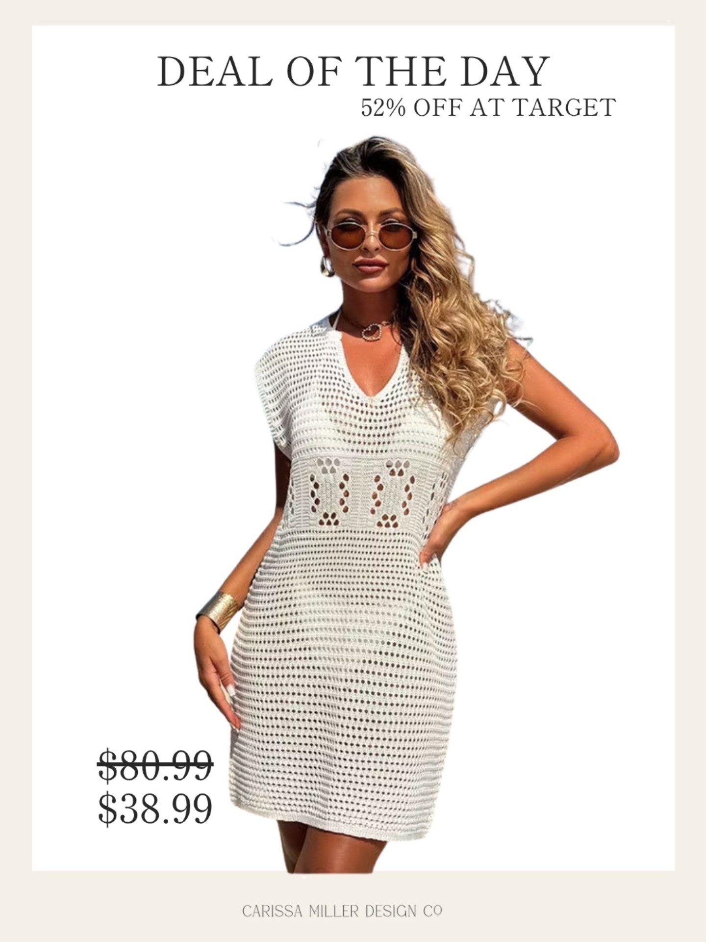 This coverup is so on trend right now, and it’s on major sale at Target!