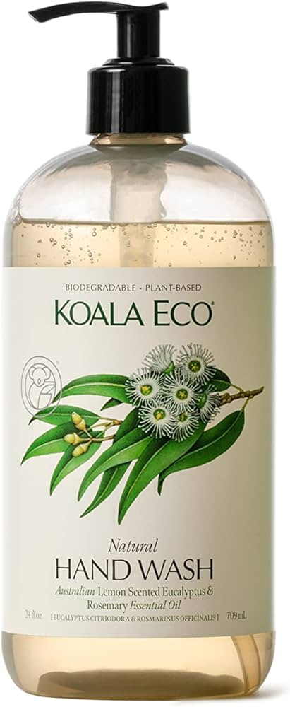 Koala Eco Natural Hand Wash- Plant-Based, Eco-Friendly - with Australian Lemon Scented Eucalyptus... | Amazon (US)