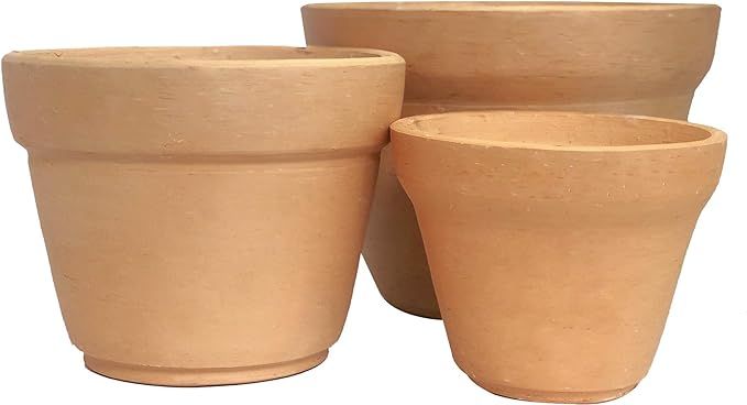 Terracotta Planter Pot / 3 Piece Bell Set | Amazon (US)
