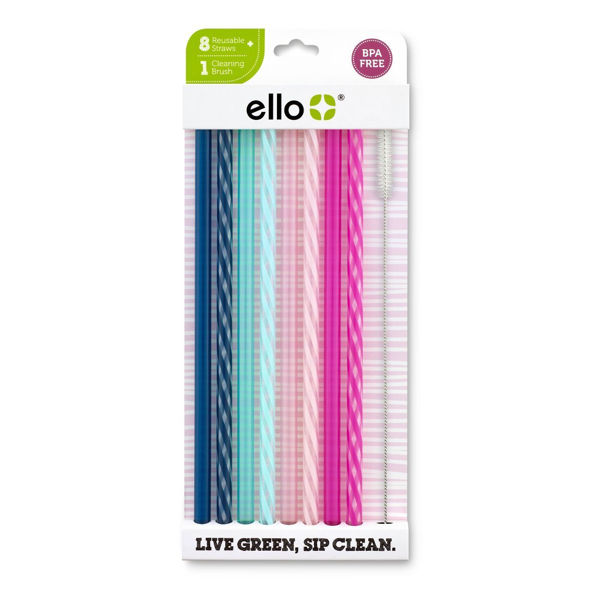 Ello 8pk Plastic Straws | Target