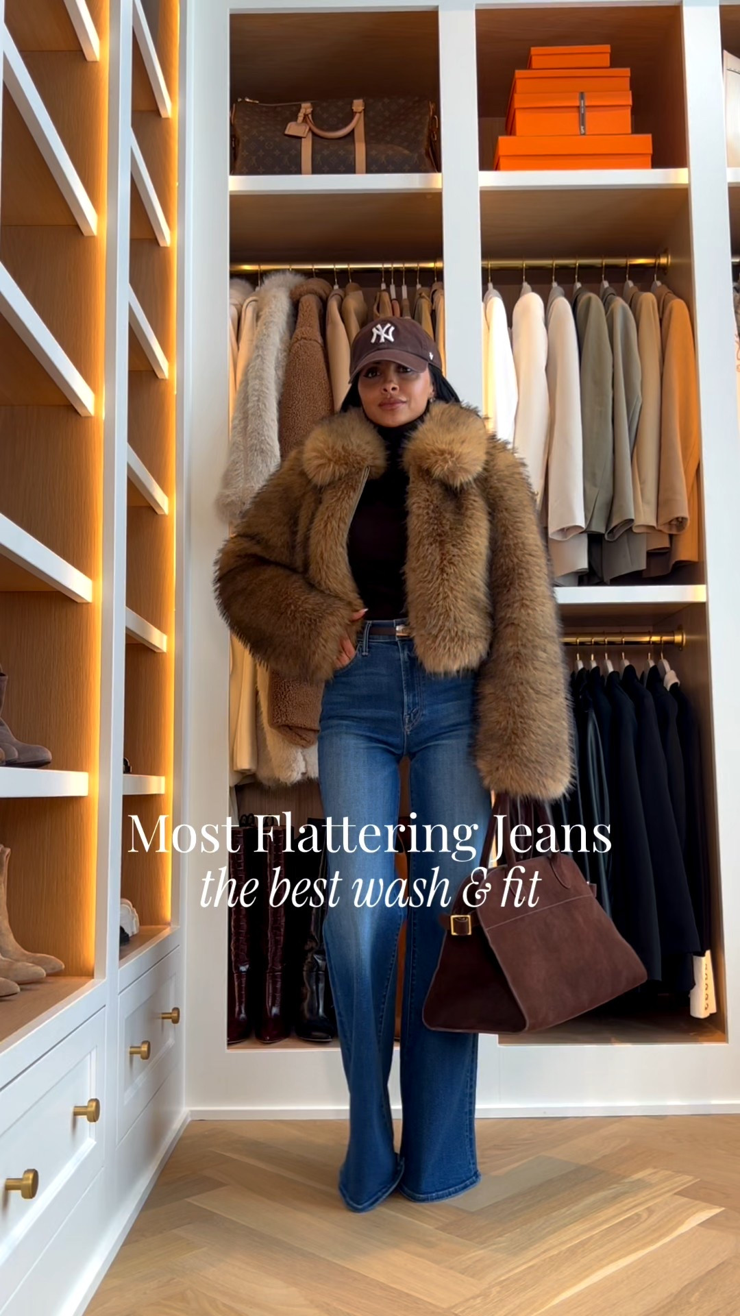 The most flattering jeans that for everyone and they have a little stretch - so comfy and chic!
Mother denim wearing a 24 - run TTS
Revolve faux fur jacket wearing an XS


#LTKSeasonal #LTKOver40 #LTKootd