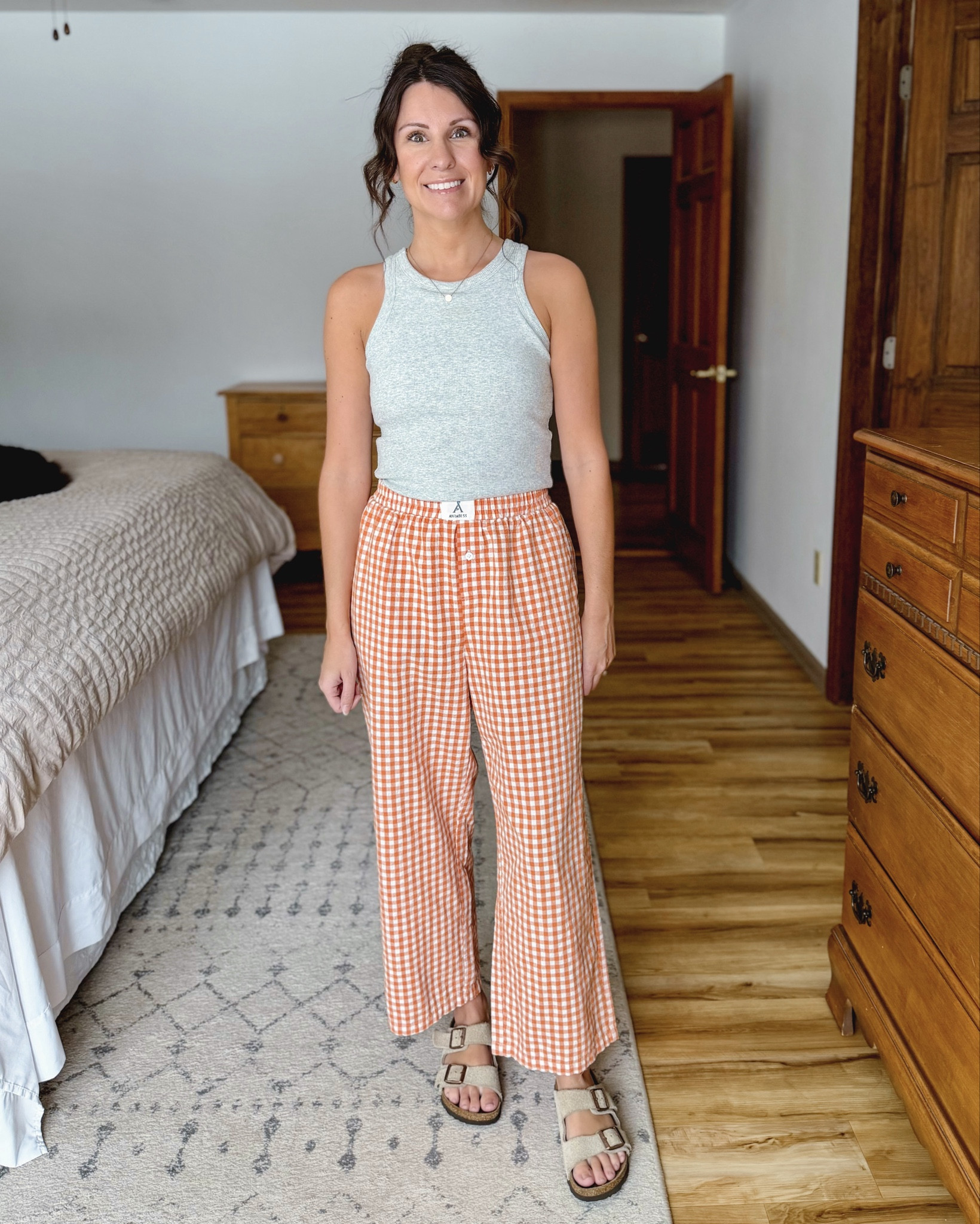 Amazon spring try on🌿🌸🙌🏽☀️

Grey tank—small
Orange gingham pants—small
Red swim dress-small
Coverups (rainbow + cream-xs
Pink dress-small
Army Green gingham boxers—xs
White eyelet top-small
White tank (from old navy)—small 
Orange maxi dress-small 

#LTKSeasonal #LTKPetite #LTKgrwm