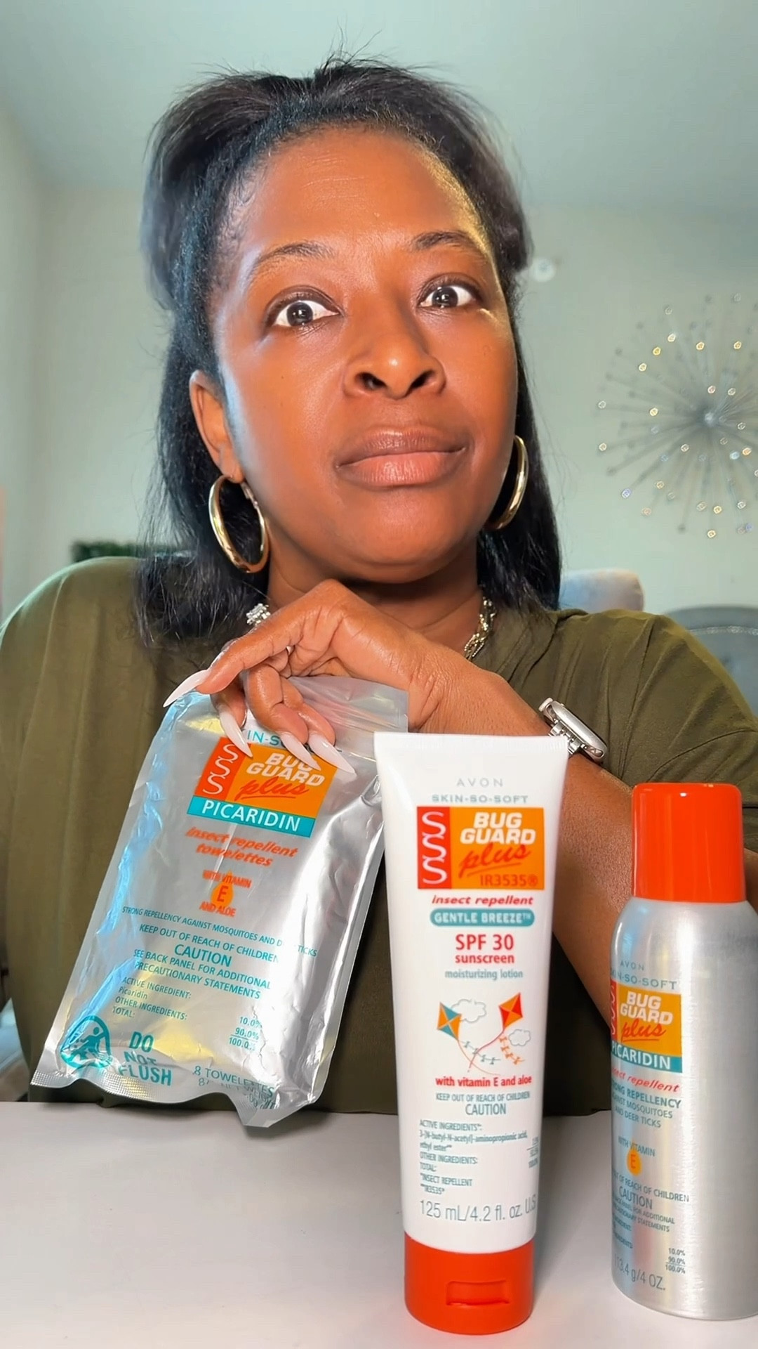 This Avon Skin So Soft Trio is the only bundle you need this summer to repel bugs and the sun. Avon has always been that girl so you know you're getting quality stuff.

This bundle deal is ONLY available on the TikTok Shop 👇🏾

https://www.tiktok.com/t/ZP9LJavTndfLL-aiTYr/

#mosquitorepellent
#summeressentials #avon #outdoorprotection #bugrepellent

#LTKselfcare #LTKTravel #LTKActive