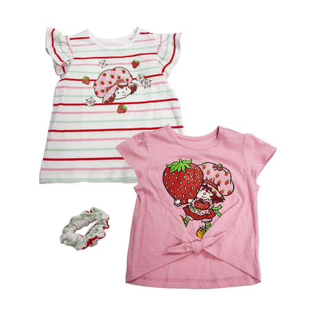 Strawberry Shortcake Toddler Girls Sweet Life 2 Piece Top Set, Sizes: 2T-5T | Walmart (CA)
