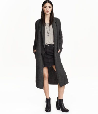 Linen-blend Coat | H&M (US)