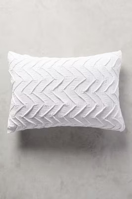Textured Chevron Shams | Anthropologie (US)