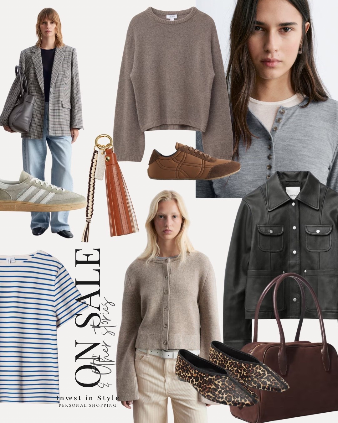 On Sale at & Other Stories 
A few of my top sale picks …. 

Knitwear 
Jackets 
Suede bag 
Adidas trainers 

#LTKspring #LTKSaleAlert #LTKSeasonal