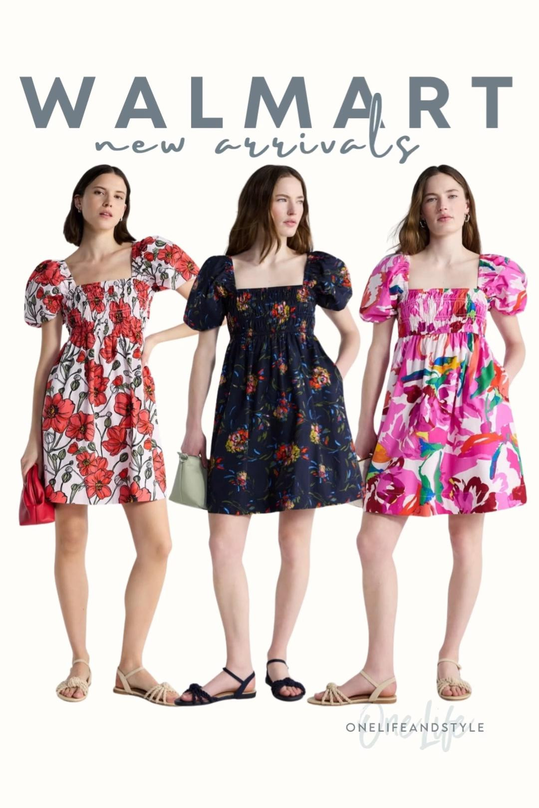 Walmart new arrivals - puff sleeve dresses  

#LTKSeasonal