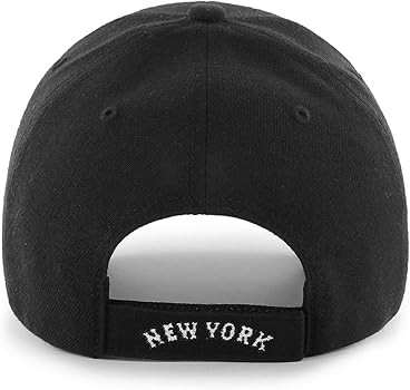 '47 York Mets MVP Dad Hat Cap MLB Black/White | Amazon (US)