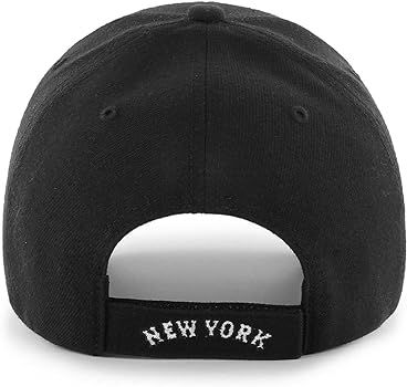 '47 York Mets MVP Dad Hat Cap MLB Black/White | Amazon (US)
