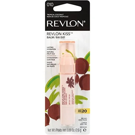 Revlon Kiss Balm 010 Tropical Coconut 0.09 oz | Walmart (US)