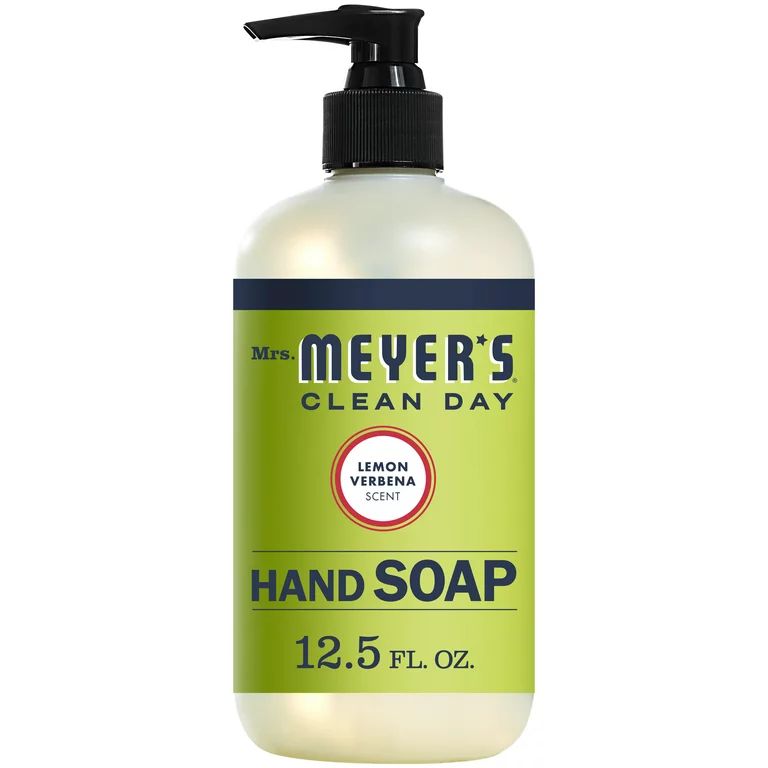 Mrs. Meyer's Clean Day Liquid Hand Soap, Lemon Verbena Scent, 12.5 Ounce Bottle | Walmart (US)