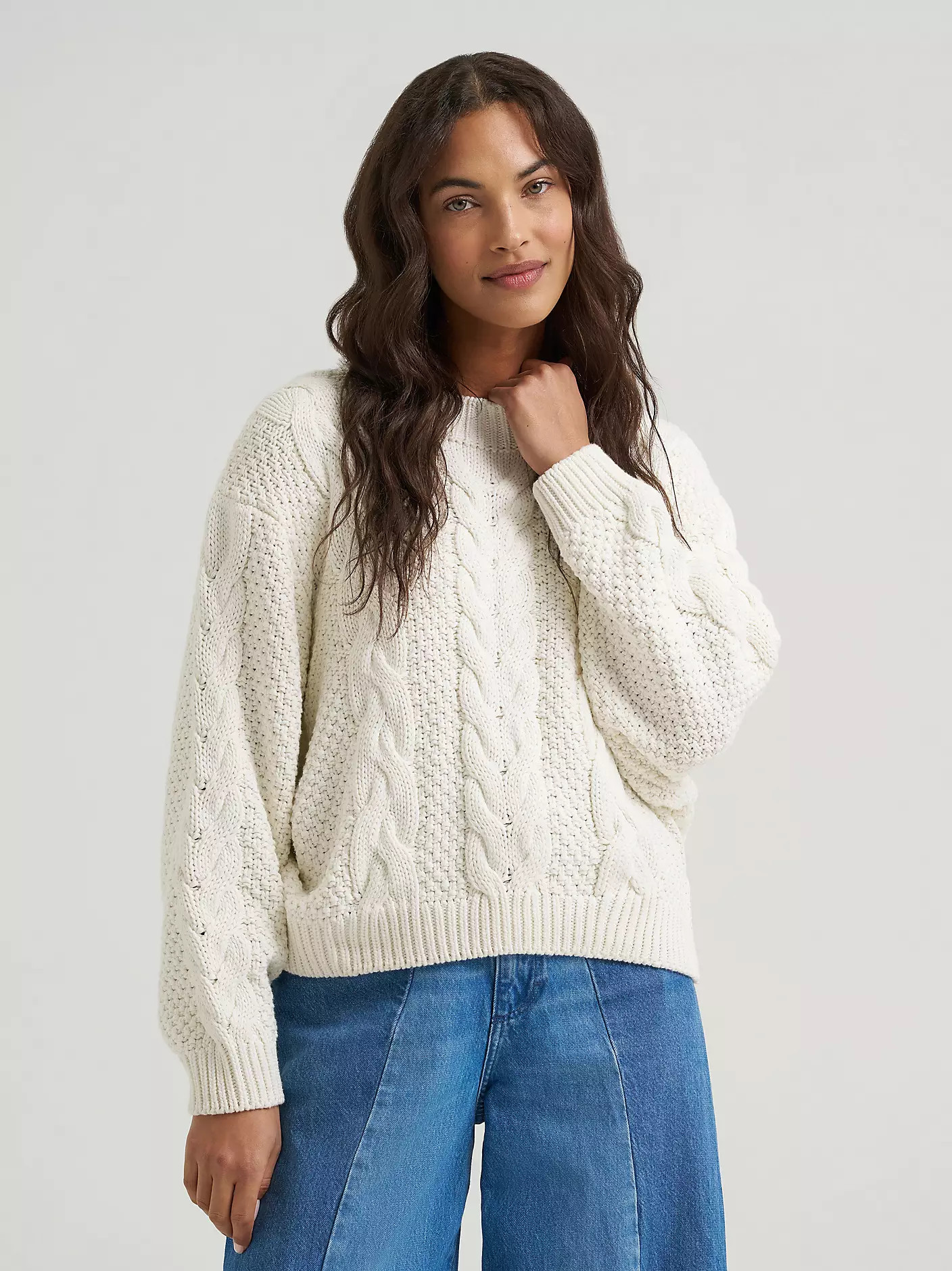 Women's Heritage Cable Crew | Wrangler
