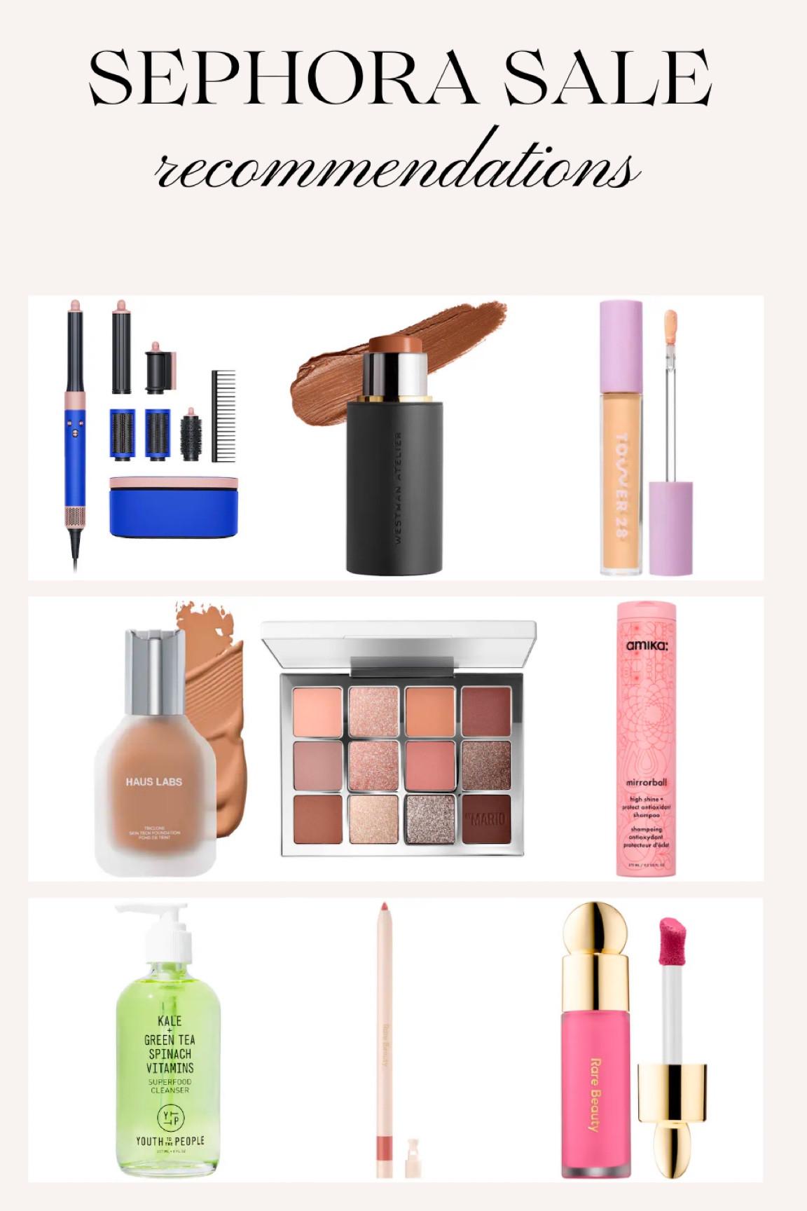 Sephora Sale recommendations! Sephora savings event 2023 top picks 

#LTKbeauty